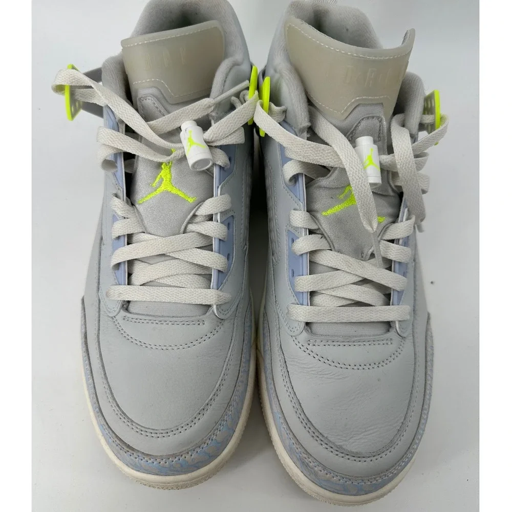 Jordan Spizike Low Wolf Grey Volt Mens Basketball Shoes IB4464-025 Size 10.5